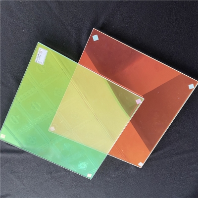 High quality dazzle colour glass 4mm 5mm iridescent windows glass