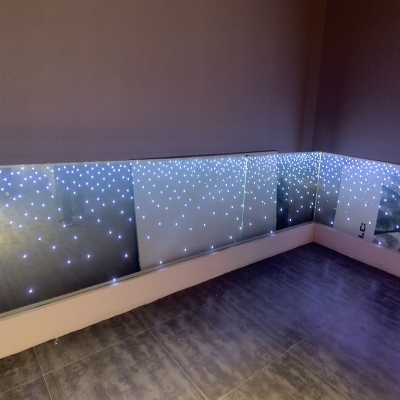 LED Luminous lamination lighting glass for building and decoration