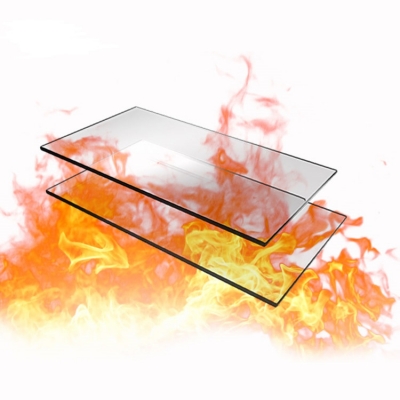 Heat-proof And Fire-proof Glass Fireproof Glass For Fireplaces