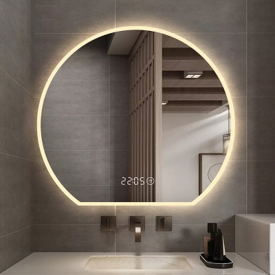 Wall Mirror Modern Design Bathroom Mirror With Light Defogging Backlit Large Led Wall Mirror